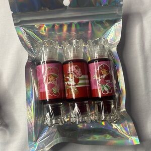 Strawberry Lip tint Set of 3 Red